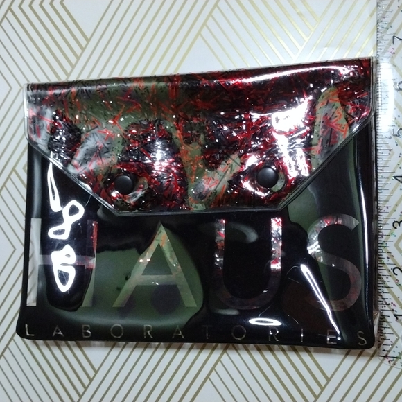 Haus Laboratories By Lady Gaga Vinyl Bag EUC - Picture 4 of 7